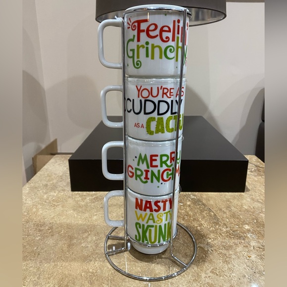 Dr. Seuss The Grinch Stacking Mug Set - Picture 9 of 10